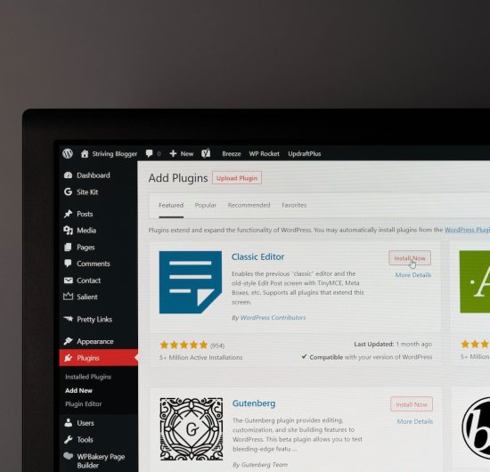 black flat screen computer monitor